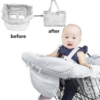 Factory High Chair Soft Trolley Foldable Shopping Cart Cover for Outside