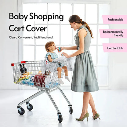 Factory High Chair Soft Trolley Foldable Shopping Cart Cover for Outside
